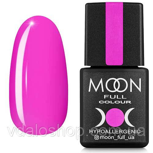 Moon Full - Гель-лак Color Gel Polish №118 (неоново-рожевий, емаль)