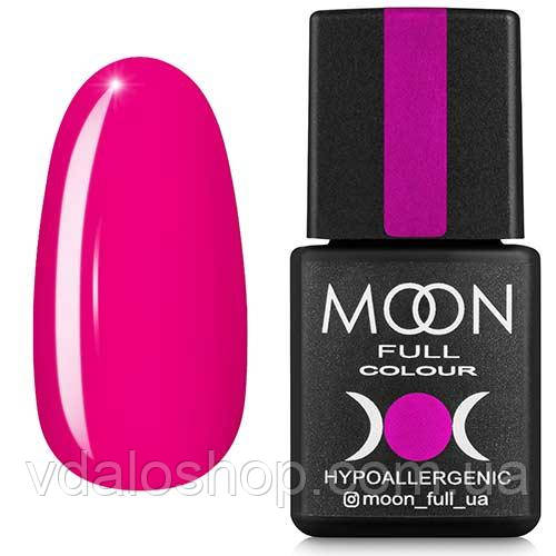 Moon Full - Гель-лак Color Gel Polish №122 (яскраво-рожевий з малиновим відливом, емаль)
