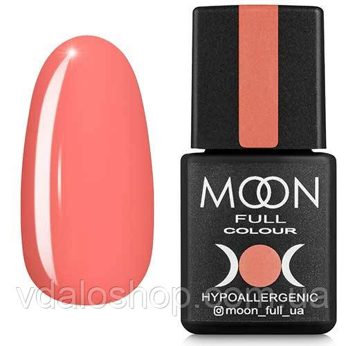 Moon Full - Гель-лак Color Gel Polish №124 (лососево-помаранчовий, емаль)