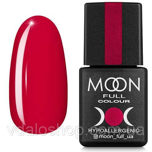 Moon Full - Гель-лак Color Gel Polish №139 (темно-червоний, емаль)