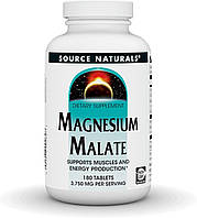 Source Naturals Magnesium Malate 3,750 mg 180 Tablets