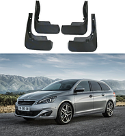 Брызговики для авто комплект 4 шт Peugeot 308 2013-2021 хэтчбек ( Передние и задние )