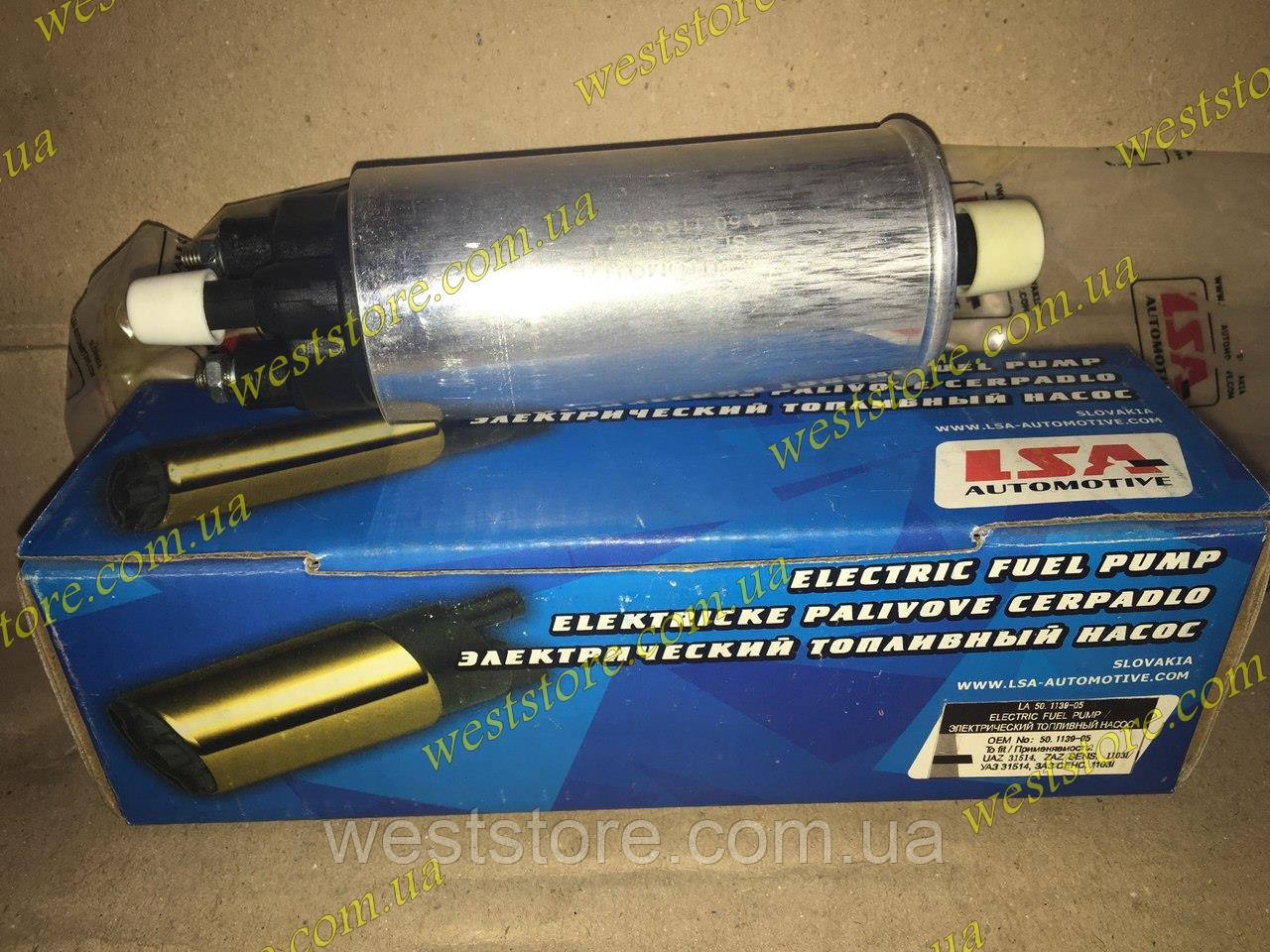 Електробензонасос Заз 1102 1103 таврія славута інжектор LSA 50.1139-05, фото 1