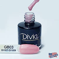 Divia - База камуфлююча Gummy Base №GB03 (Cover Pink) (8 мл)