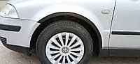 Накладки на арки (4 шт, черные) Sedan, 2000-2006, ABS для Volkswagen Passat B5