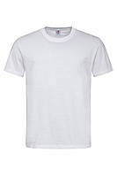 Однотонная футболка оверсайз білий, XXL