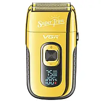Комбо-набір для стрижки, тример та електробритва VGR Professional Set Gold (V-009C+V-332-Go), фото 3