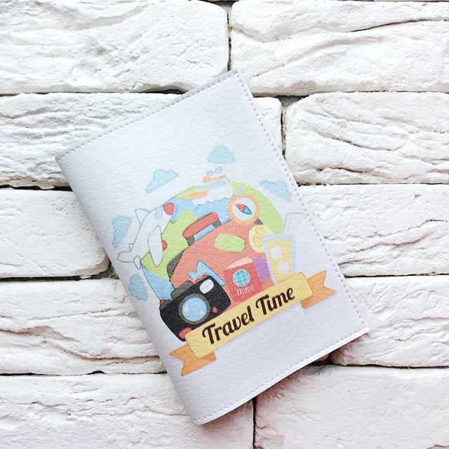 Обкладинка на паспорт Travel time