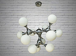 Люстра у стилі Loft - "Молекула" на 12 ламп