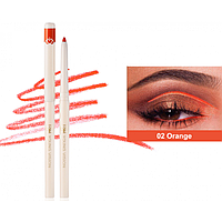Карандаш для глаз Young Vision Cream Gel Liner Waterproof, водостойкий, оранжевый