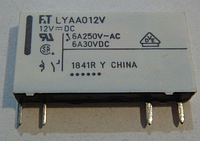 FTR-LYAA012V Fujitsu 12VDC 170mW SPST-NO (1 Form A) 28*5*15mm реле электромагнитное