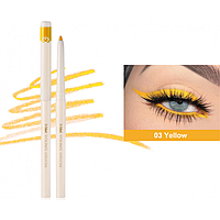 Карандаш для глаз Young Vision Cream Gel Liner Waterproof, водостойкий, желтый