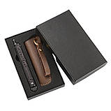 Сувенірний ніж з чохлом чорний, фото 6