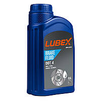 Тормозная жидкость LUBEX BRAKE FLUID DOT 4 0,5л