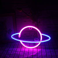 Ночной светильник Neon lamp series Ночник Jupiter Pink от магазина style & step