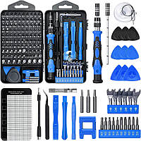 Професійний набір 138 в 1. Прецизійні викрутки + інструменти для точних робіт та ремонту електроніки - BLUE