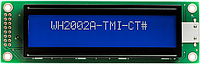 WH2002A-TMI-CT# 20*2 индикатор жидкокристаллический символьный