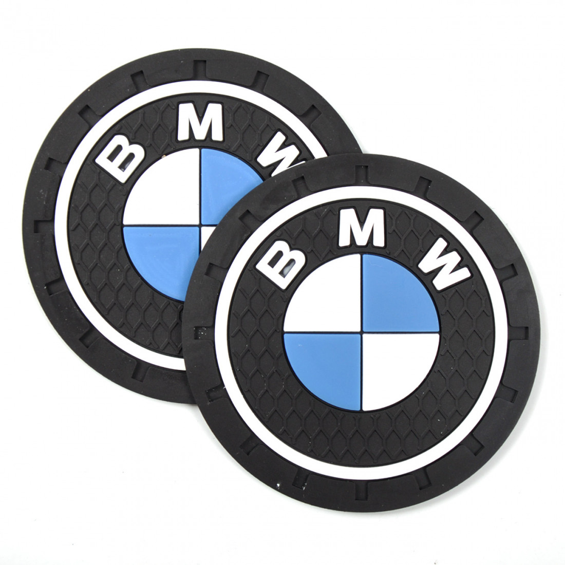 Килимки в підсклянник-антиковзні BMW 7 см 2 шт., фото 1