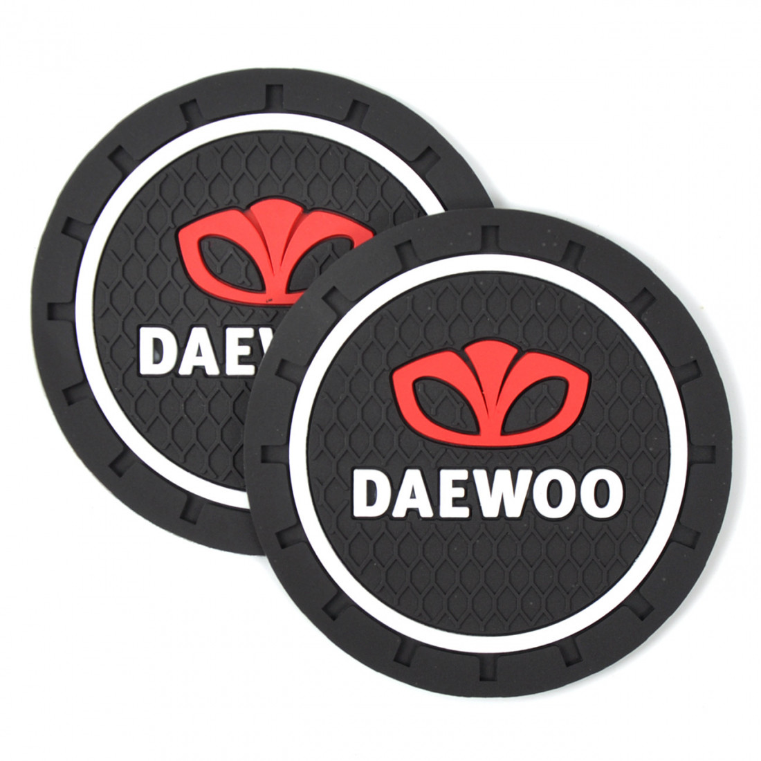 Килимки в підсклянник антиковзні Daewoo 7 см 2 шт., фото 1