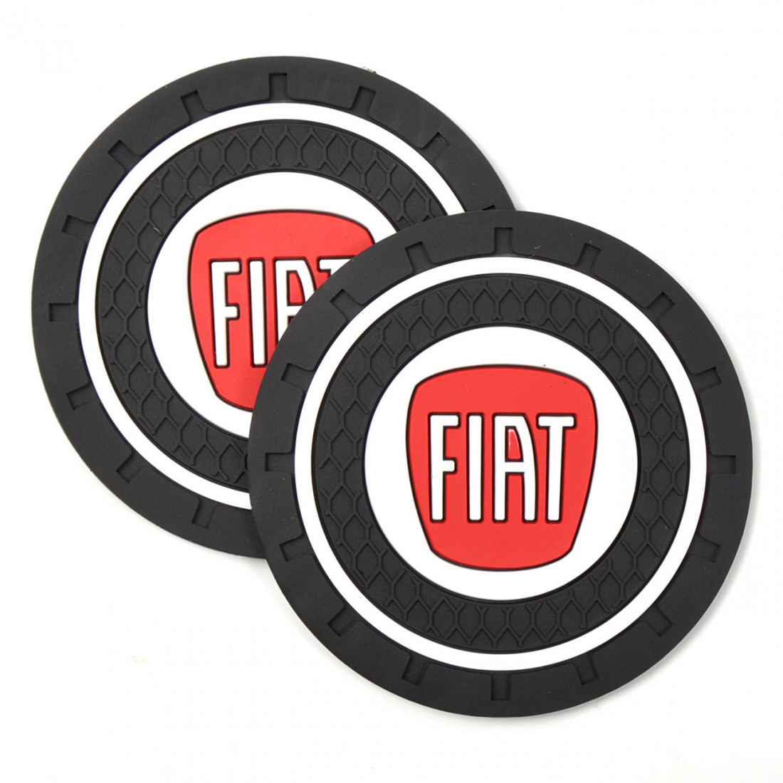 Килимки в підсклянник антиковзні Fiat 7 см 2 шт.