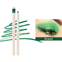 Карандаш для глаз Young Vision Cream Gel Liner Waterproof, водостойкий, зеленый