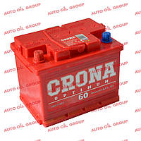 Аккумулятор автомобильный 60Ач CRONA (+/-) EN520 (14 кг) 242x175x190