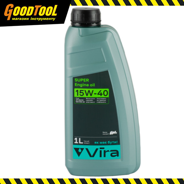 Моторне мастило Vira Super SG/CD для 4-тактного двигуна 15W-40 (1 л)