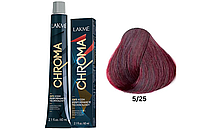 LAKME CHROMA 5/25 Mahagony Violet Light Brown, 60мл