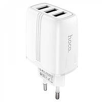 СЗУ Hoco - N15 Amazing 3 USB - White від магазину style & step