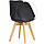 Комплект стільців Doros Бін Чорний 49х43х84 (42005076), фото 7
