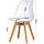 Комплект стільців Doros Бін Білий 49х43х84 (42005075), фото 2