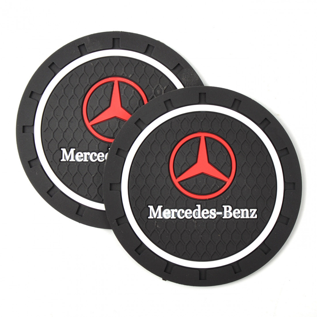 Килимки в підсклянник-антиковзні Mercedes 7 см 2 шт.