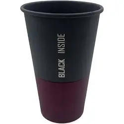 Стакан паперовий 16oz - Graphite cup 500мл 50шт/уп кр ST90