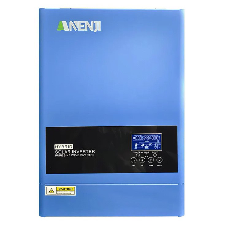 Гібридний інвертор Anenji ANJ-6200-48V-WIFI, 120A MPPT з чистою синусоїдою в наявності