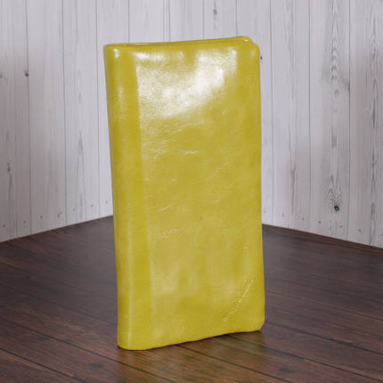 Кошелек Y-7001A-lime green-lak Лаймовий, фото 1