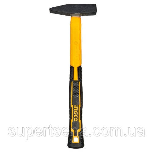 Молоток слюсарний фібергласова ручка, 200 г INGCO Super Select HMHS82001