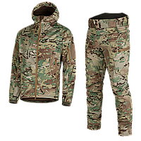 Camotec костюм STALKER SOFTSHELL MULTICAM, военный зимний костюм, тактический костюм мультикам, теплый костюм