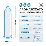 Кольорові ароматизовані презервативи Love Match — Arromatizato, No1, фото 2