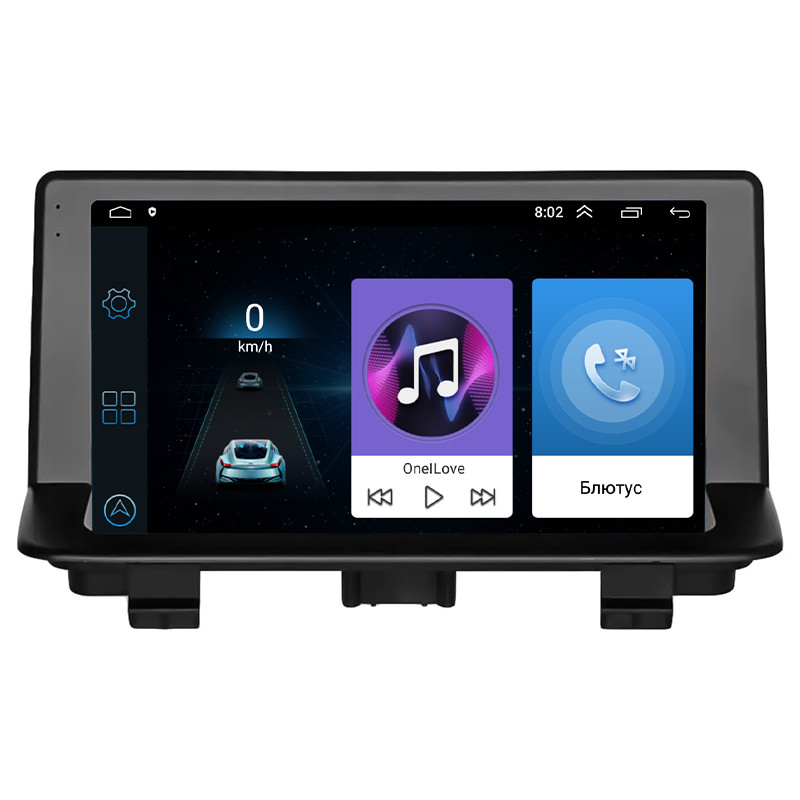 Штатна магнітола Lesko для Audi Q3 I (8U) Рестайлінг 2014-2018 екран 9" 1/16Gb Wi-Fi GPS Base Аудіо
