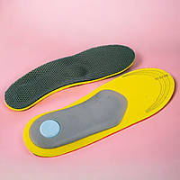 Ортопедические стельки для обуви Premium с 3D супинатором мужские 40-45 размер 25.5 - 29.0 см