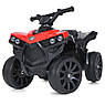 Дитячий електроквадроцикл на акумуляторі Bambi Racer M 5054 для дітей 2-5 років червоний, фото 11
