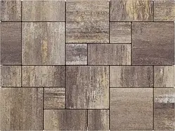 Тротуарна плитка лайнстоун 30 капучино