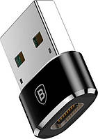 Перехідник Type-C to USB Black (CAAOTG-01)