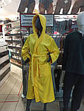 Халат жіночий довгий теплий ТМ Frantsishek жовтий L, фото 3