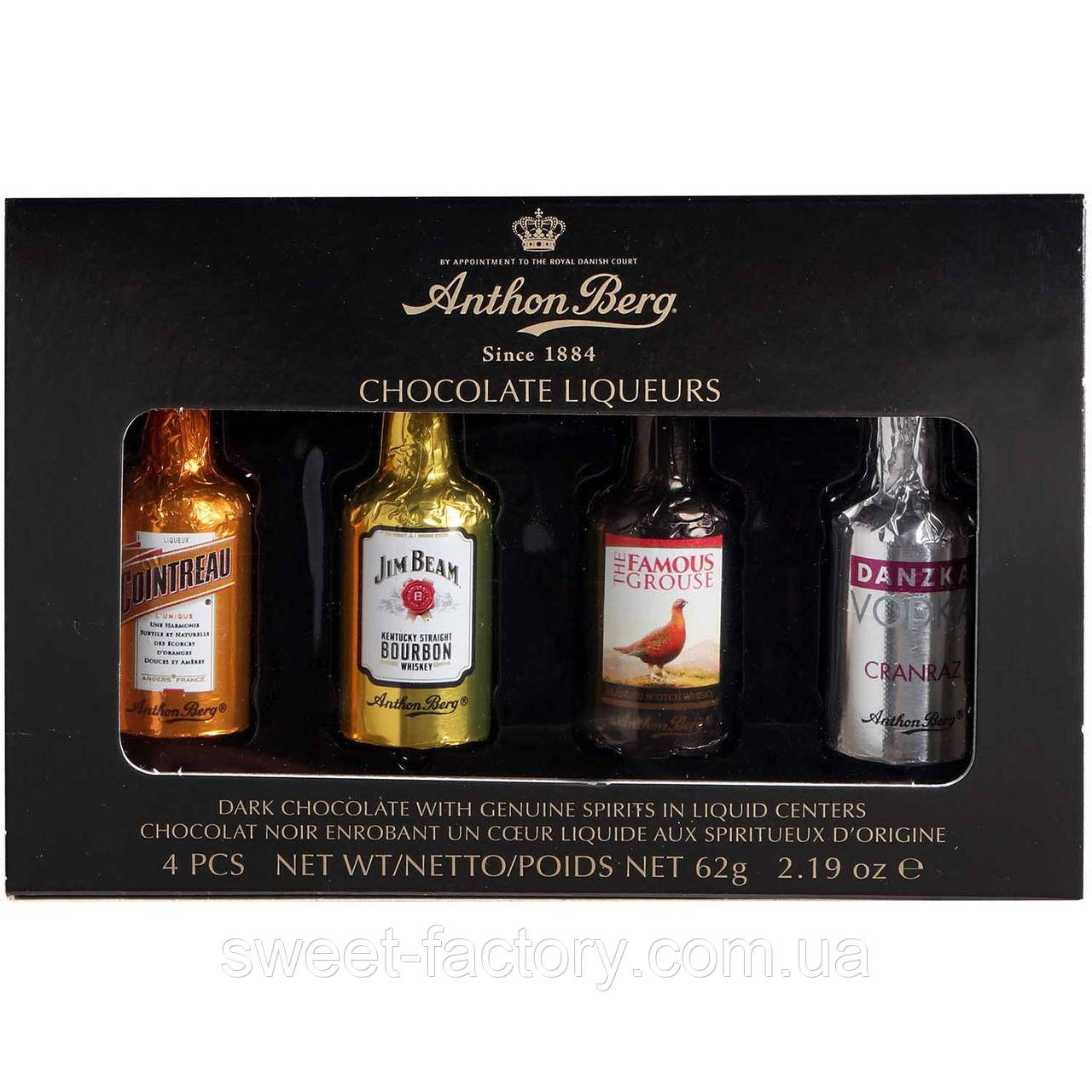 Anthon Berg Chocolate Liqueurs 4s 62g