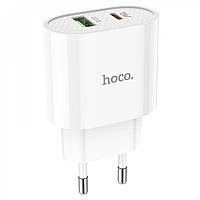 СЗУ Hoco - C95A Lineal PD20W+QC3.0 White от магазина style & step