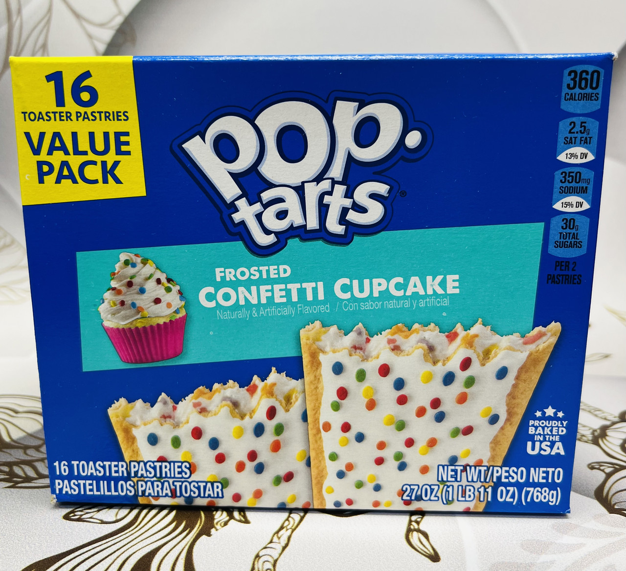 Печиво тости Pop Tarts Confetti Cupcake капкейк