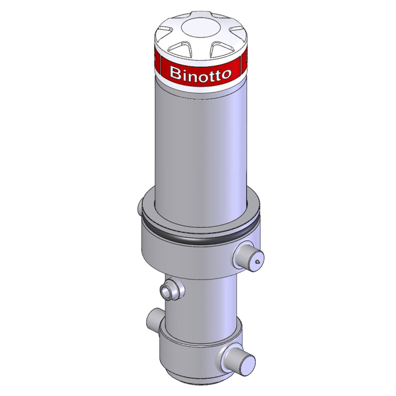 Гідроциліндр з кришкою Binotto MFC 187-5-9050 (фронтальний)