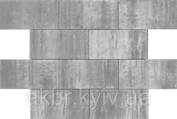 Тротуарна плитка лайнстоун 80 платина, фото 1