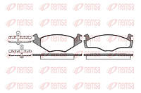 Колодки гальмівні дискові ПЕРЕДН SEAT CORDOBA 93-95,IBIZA 93-96,VW GOLF II/JETTA II 88-,POLO 87-94 0171.00